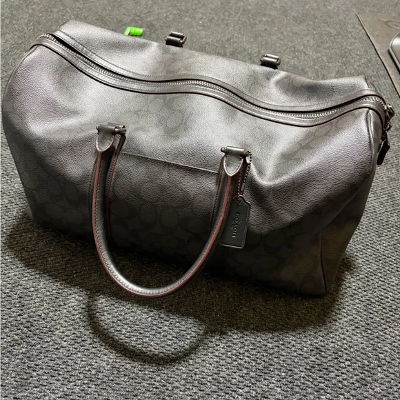 Coach Men’s Signature Duffel Bag - Picture 5 of 7